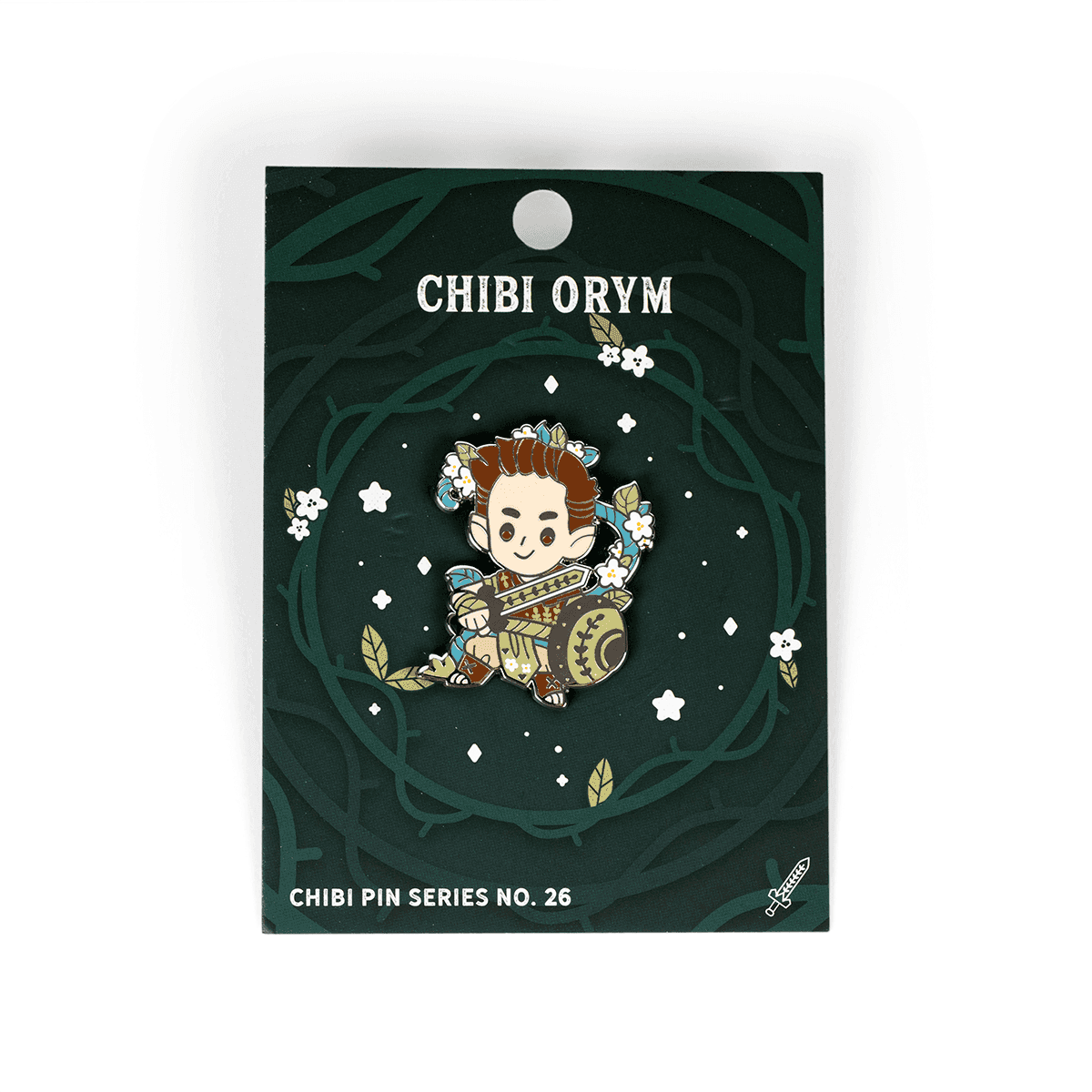 Critical Role: Chibi Pin No. 26 - Orym, Of The Air Ashari - 