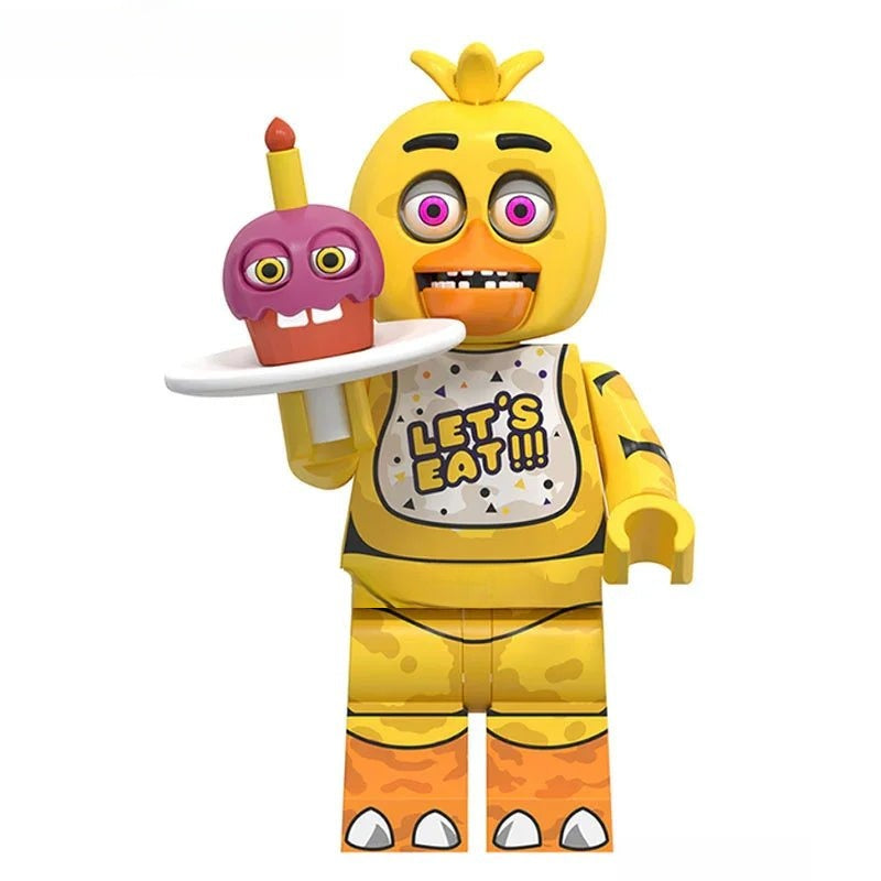 Chica Five Nights At Freddys Movie Lego Minifigures custom toys