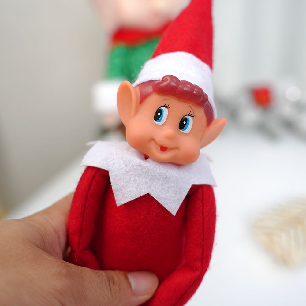 Christmas Elf Behaving Badly Plush Toy