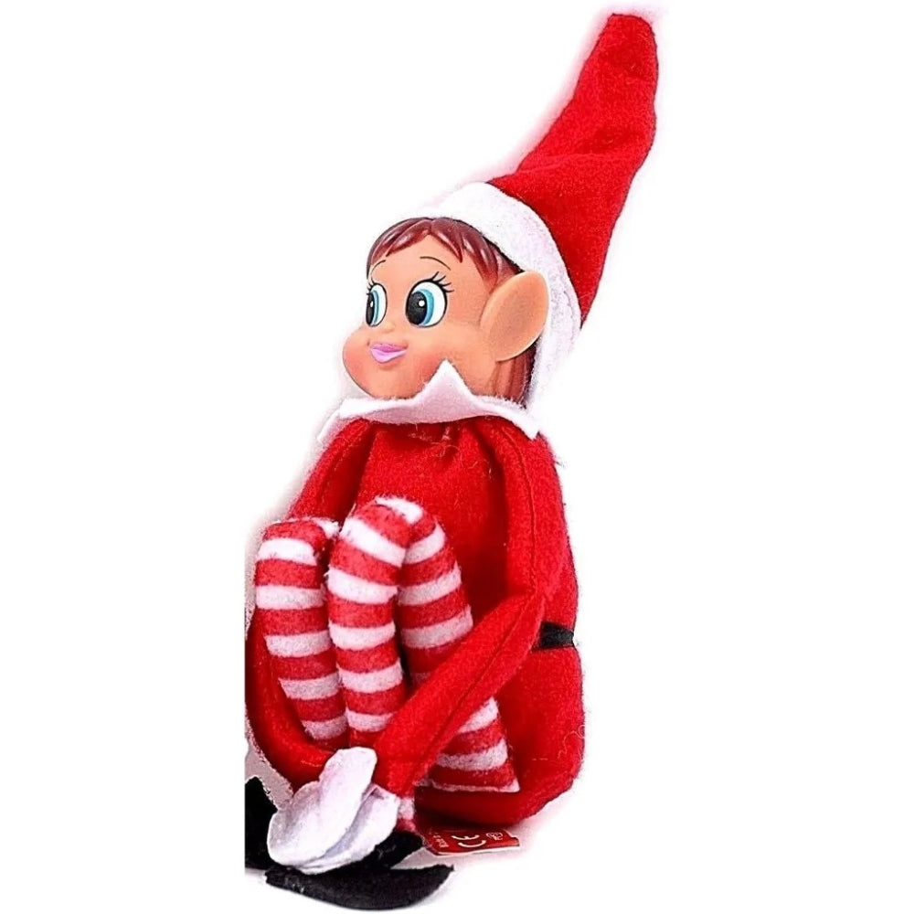 Christmas Elf Behaving Badly Plush Toy