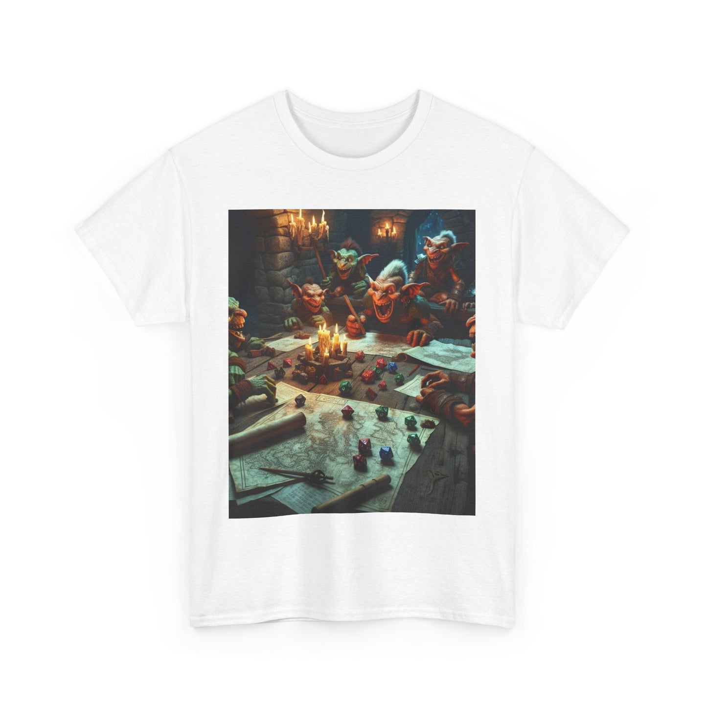 Christmas Goblins playing DnD Unisex Tee