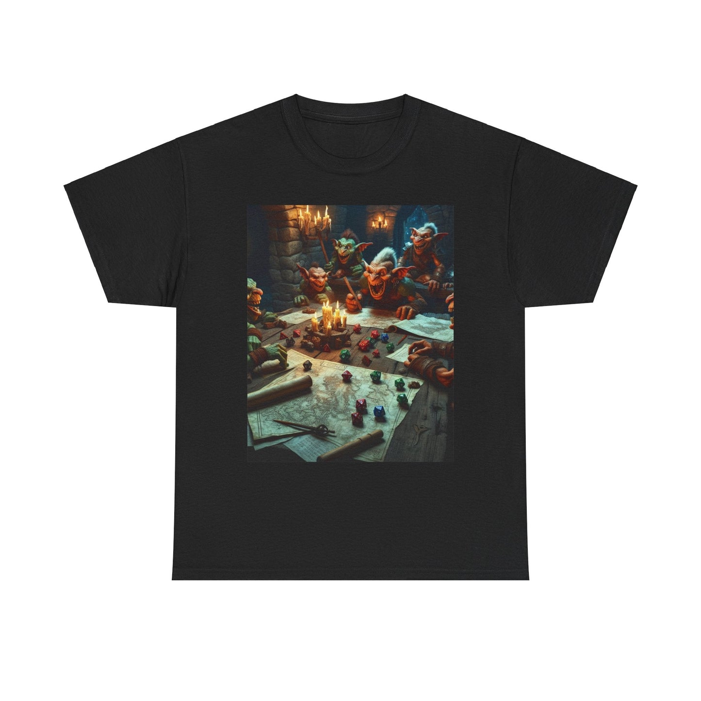 Christmas Goblins playing DnD Unisex Tee