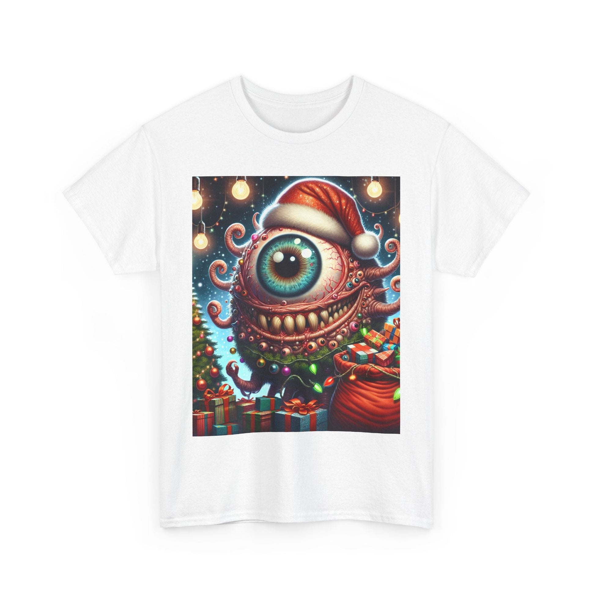 Christmas is in the Eye of the Beholder Unisex Heavy Cotton Tee