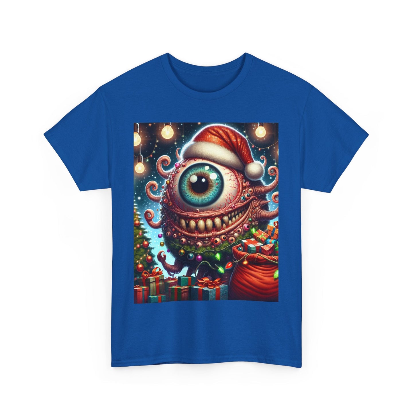 Christmas is in the Eye of the Beholder Unisex Heavy Cotton Tee