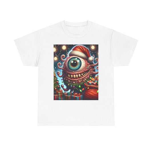 Christmas is in the Eye of the Beholder Unisex Heavy Cotton Tee