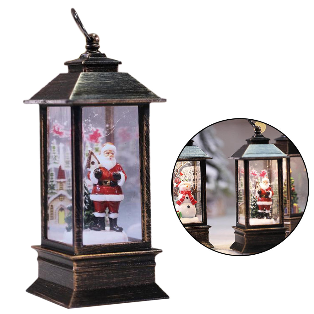 Christmas Lighting Holiday Snow Globe-Battery Operated