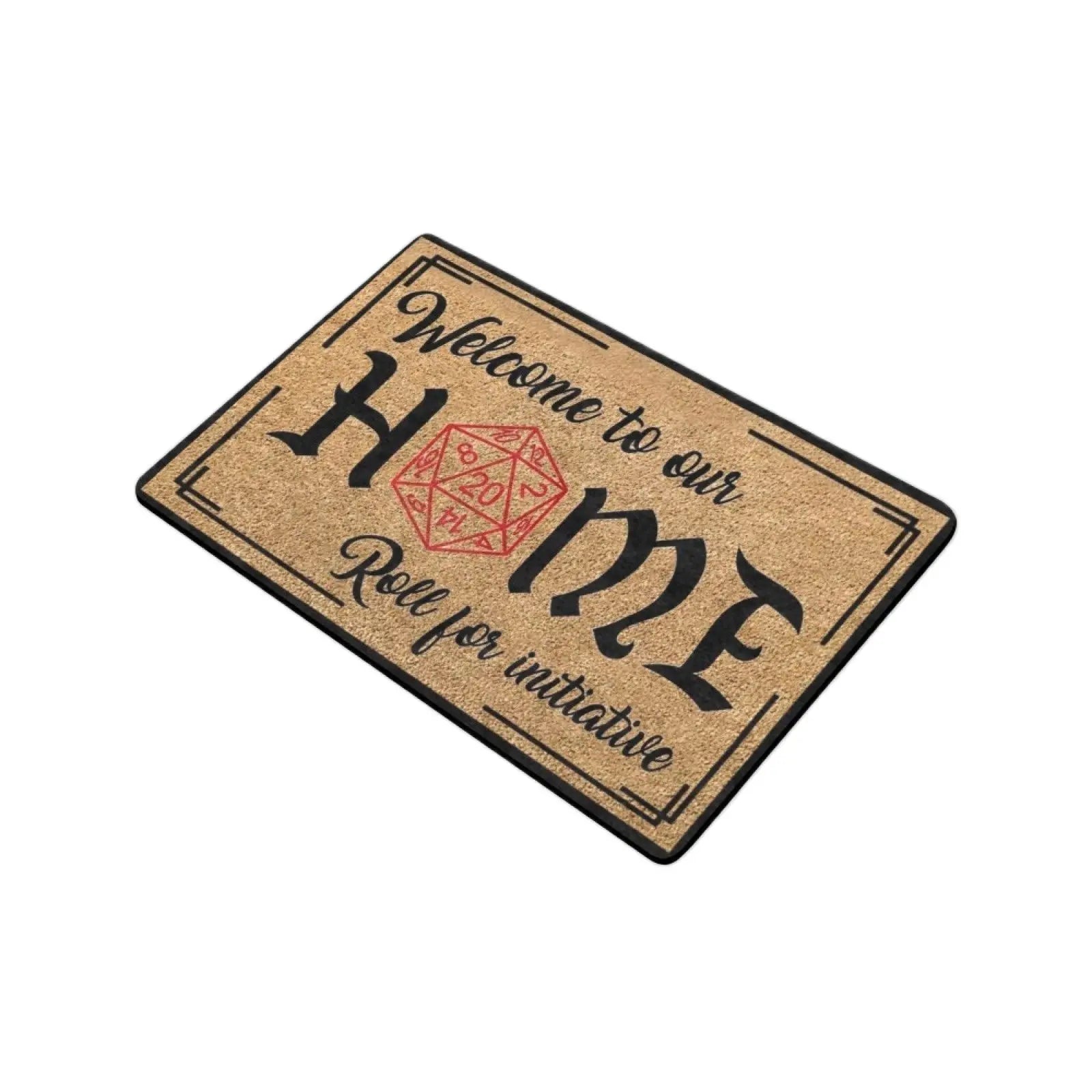 Christmas Outdoor Mat Welcome To Our Home Roll for Initiative Gaming Doormat Kitchen Mats For Floor