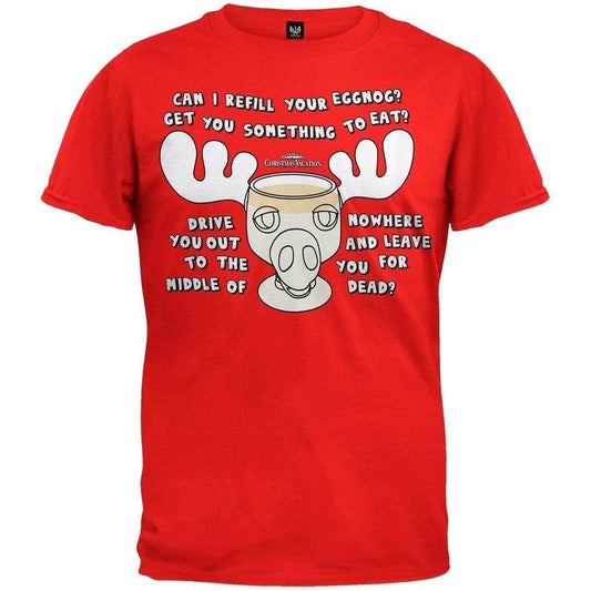 Christmas Vacation Moose Mug T-shirt - S