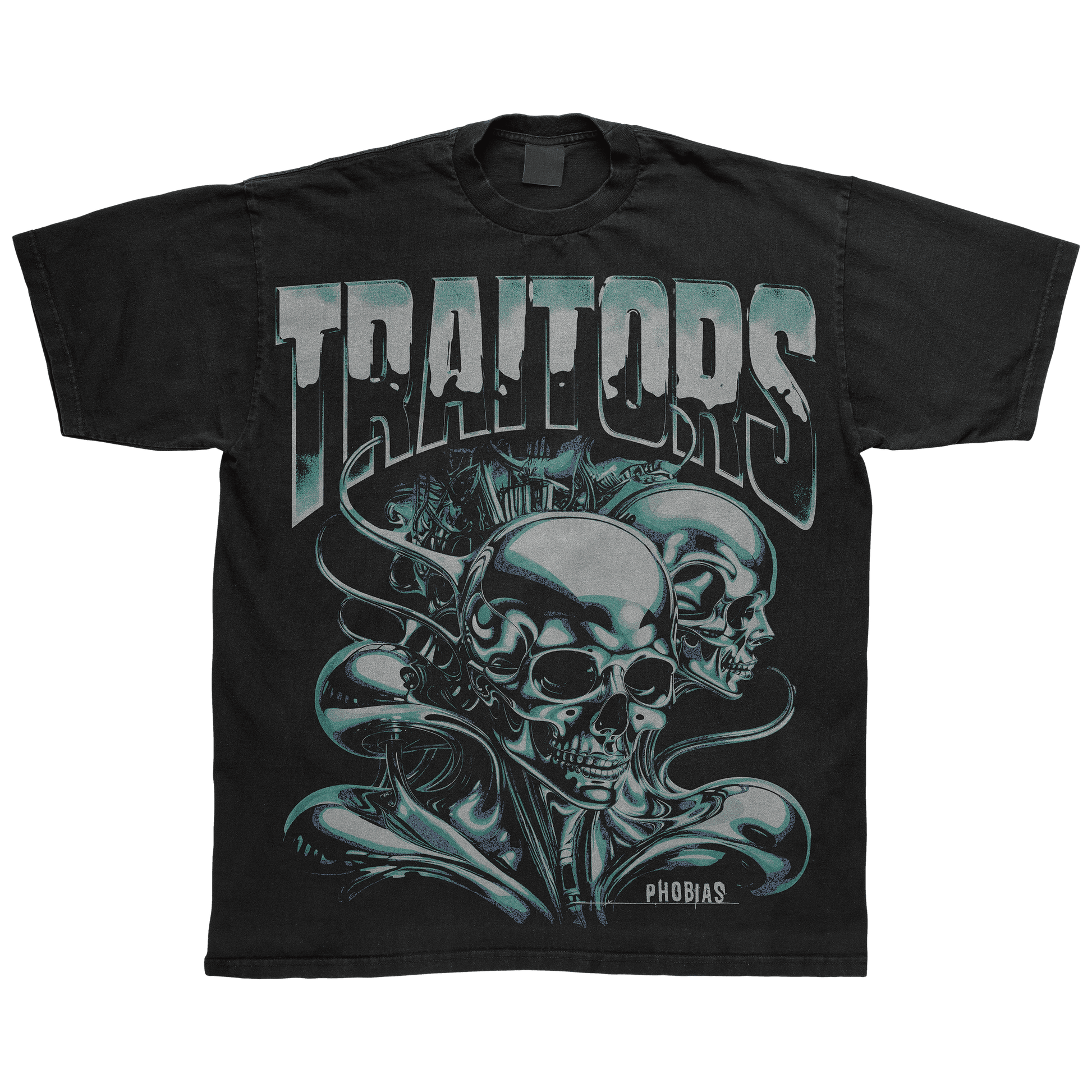 Chrome Skull Tee - Small