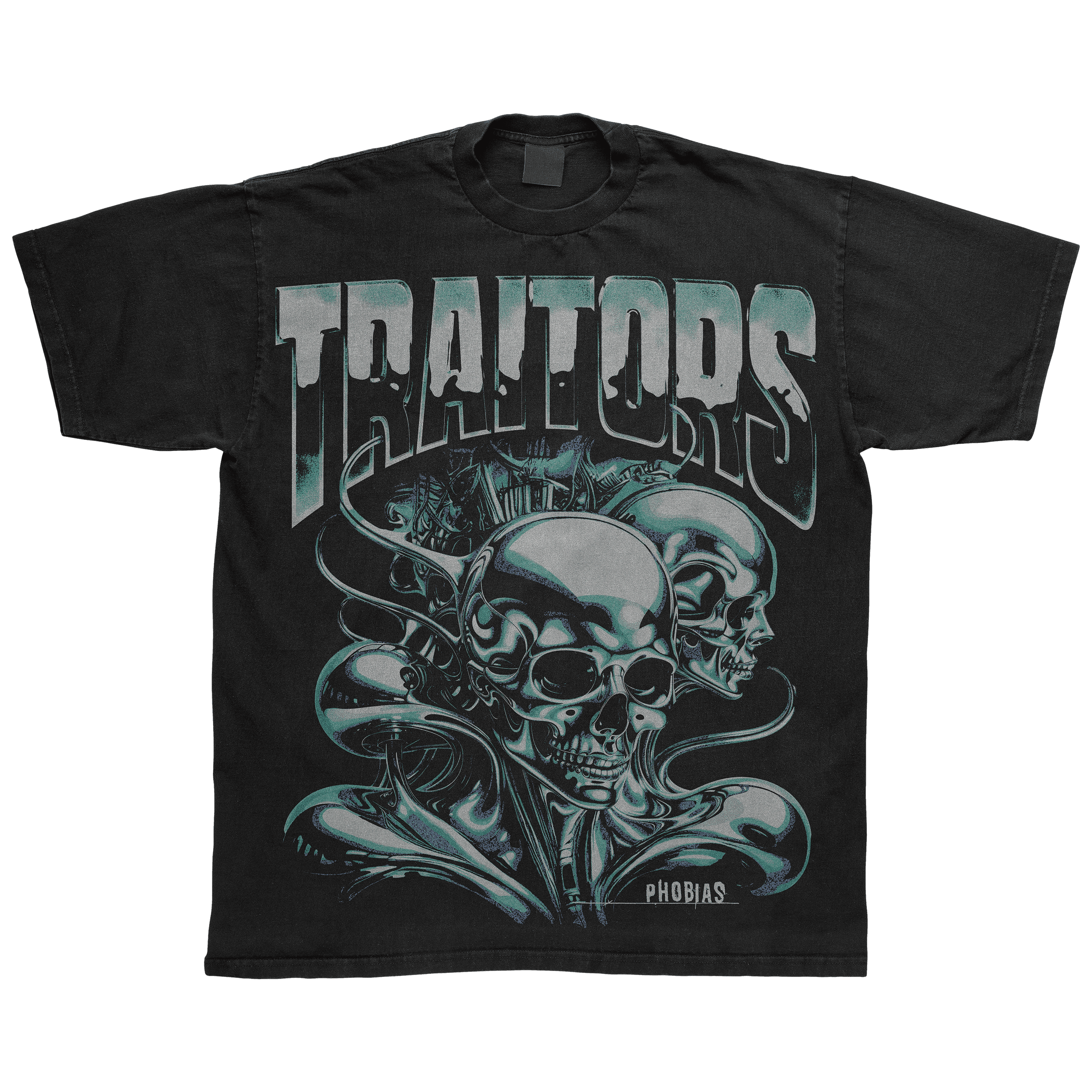 Chrome Skull Tee - Small