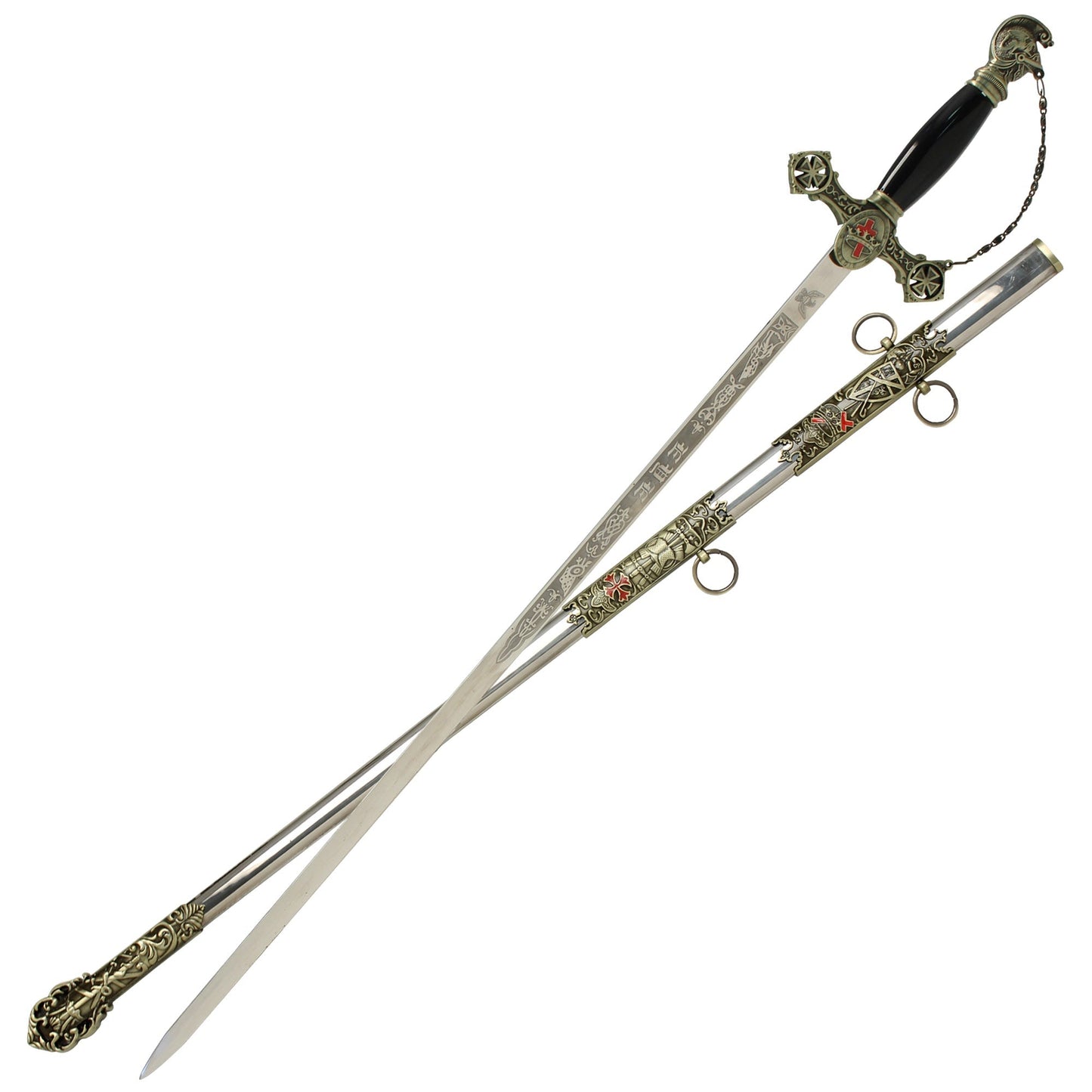 Chronicle of Chivalry Templar Knights Ornate Sword