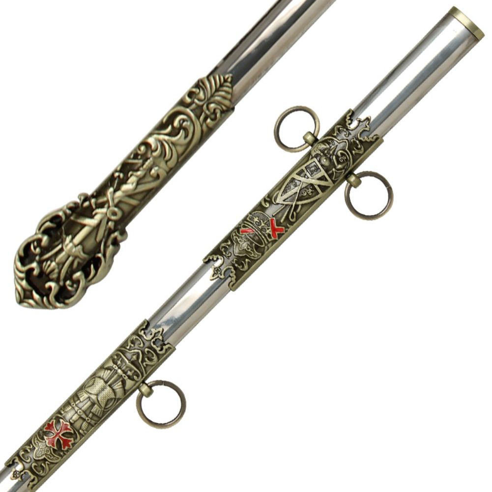 Chronicle of Chivalry Templar Knights Ornate Sword