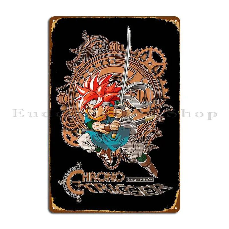 Chrono Trigger 02 Metal Sign Pub Wall Pub Designer Cave Bar Tin Sign Poster