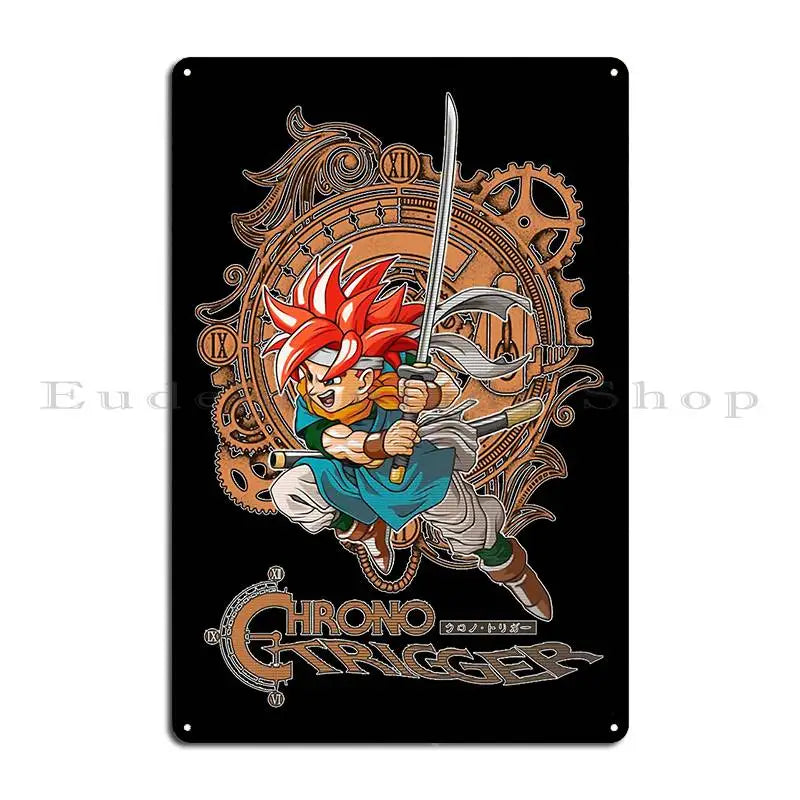 Chrono Trigger 02 Metal Sign Pub Wall Pub Designer Cave Bar Tin Sign Poster