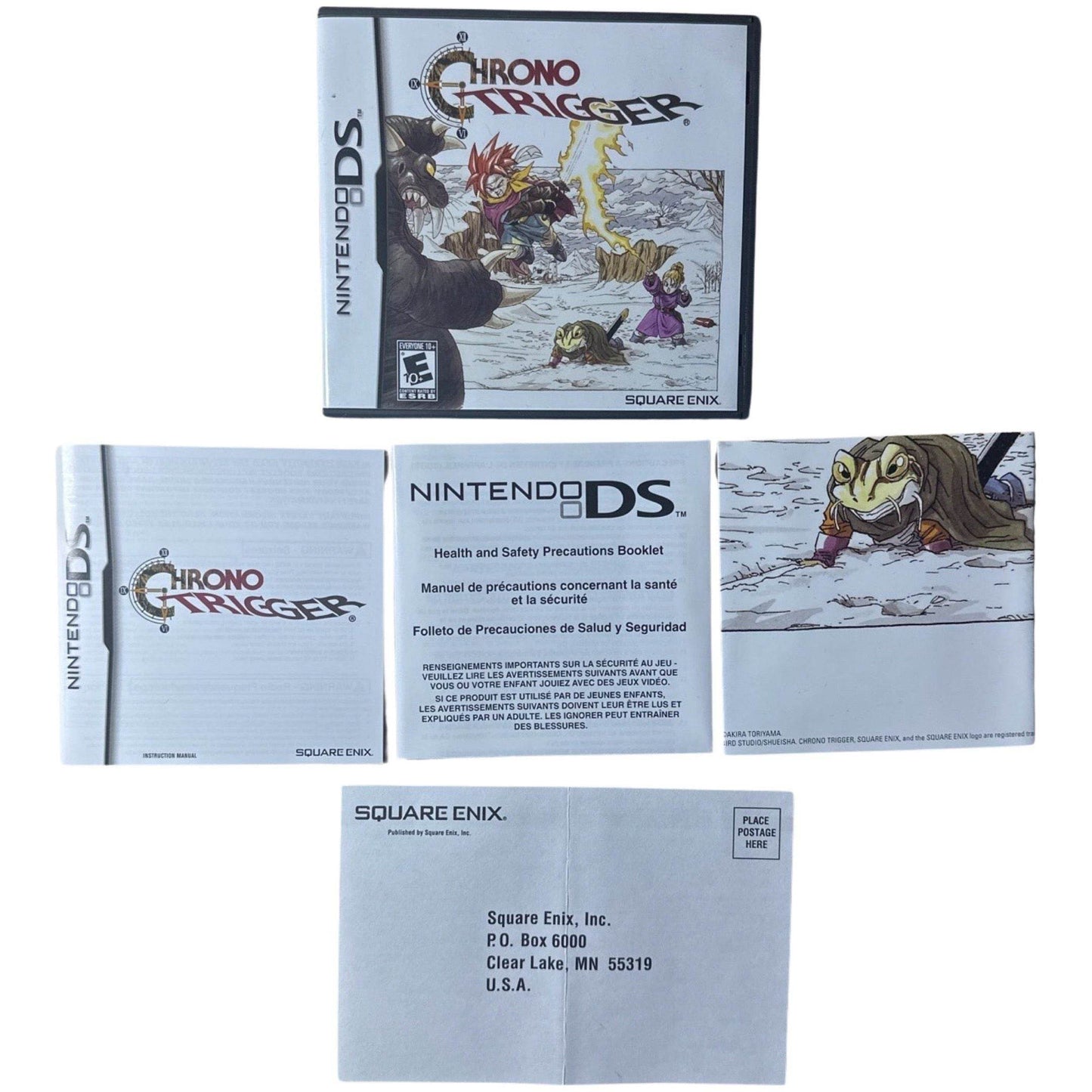 Chrono Trigger - Nintendo DS - Complete in Box with Inserts