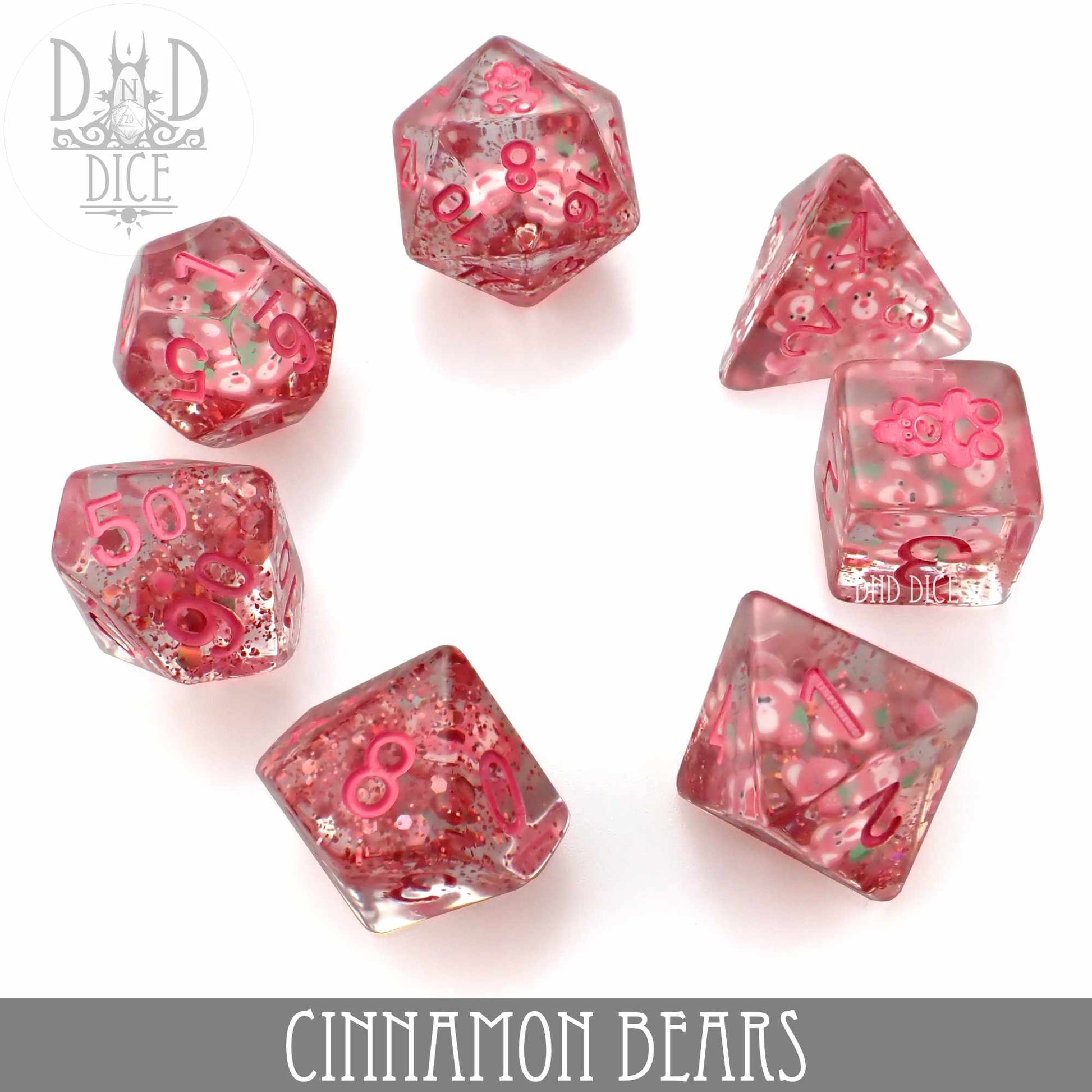 Cinnamon Bears Dice Set