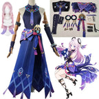 Genshin Citlali Cosplay Dress – Elegant Fantasy Outfit Set - Wig only(one size ) / XL
