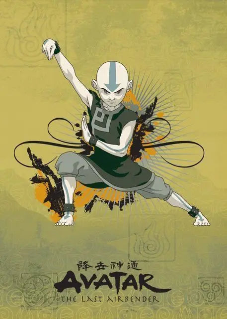 Classic Anime Avatar The Last Airbender Posters Canvas Painting HD Print Wall Art Pictures Gifts For Living Room Home Decoration