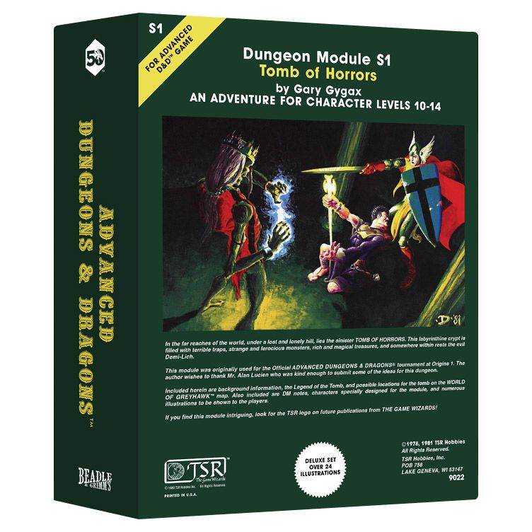 Classic Module Dice Collection: Tomb of Horrors - 