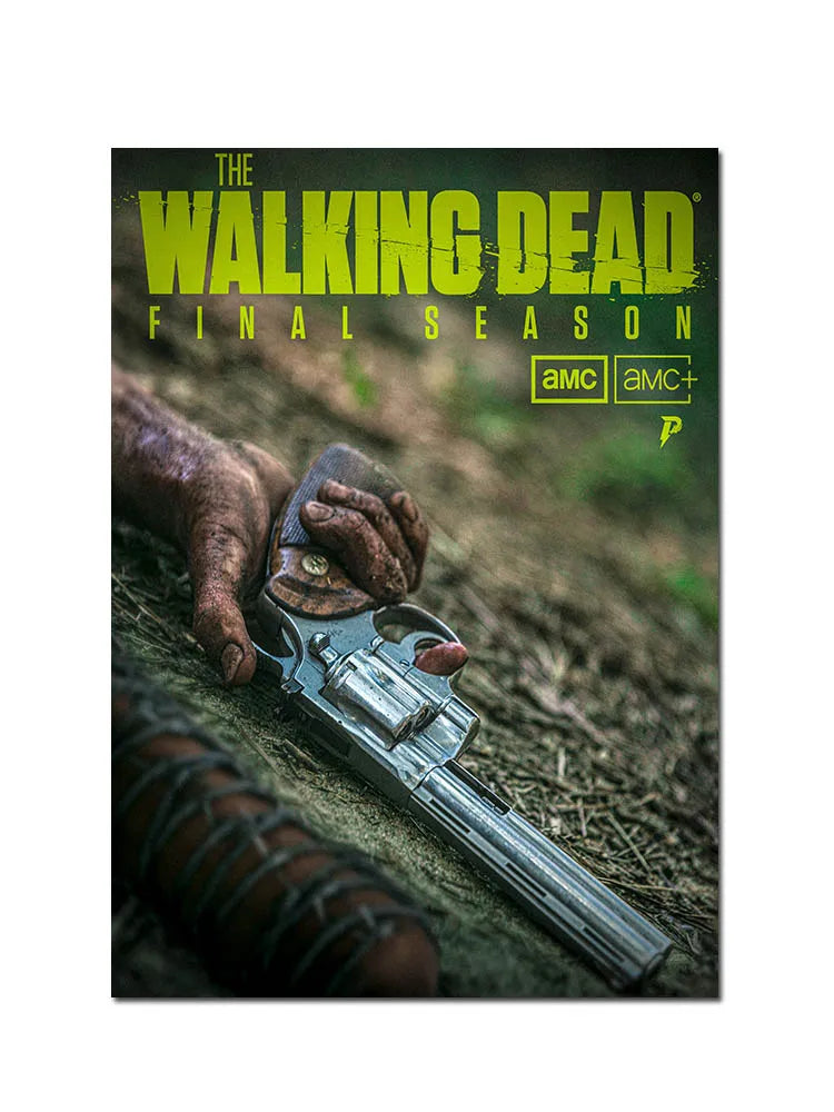 Classic Movie TV The Walking Dead Poster For Living Home Decoration Room Canvas Painting Wall Art Decor Mural Posters