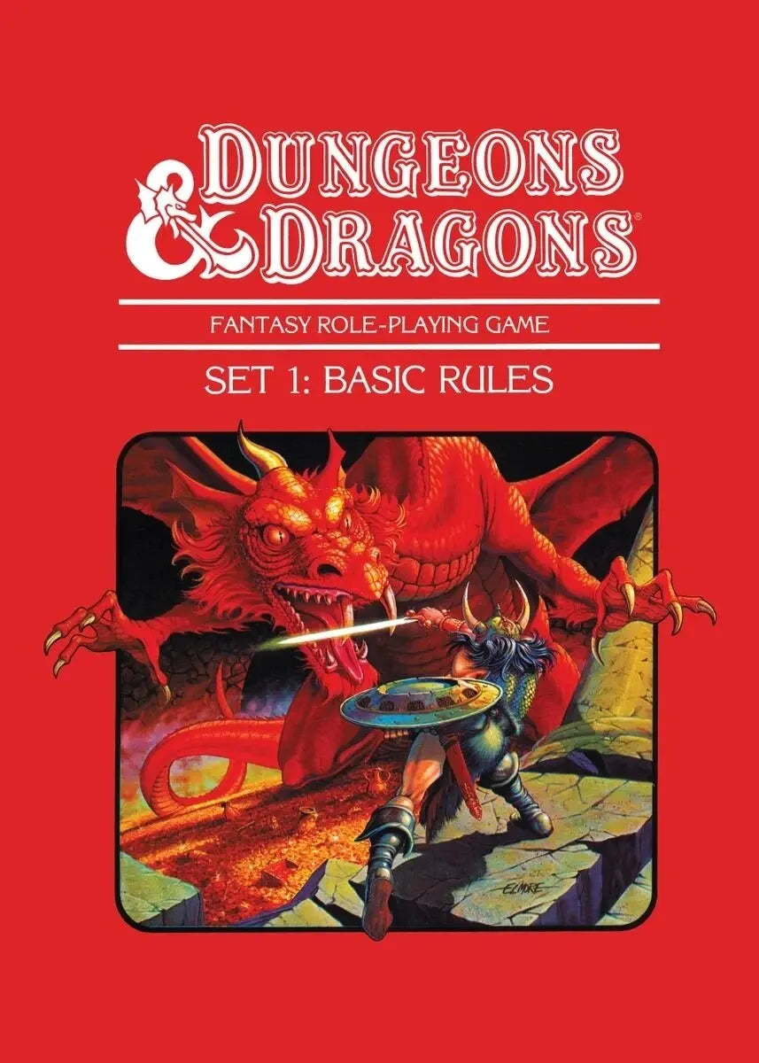 Classic Role-playing Games Poster, Dungeons and Dragons Retro Canvas Art, High Quality Prints,Perfect Wall Decor for Living Room