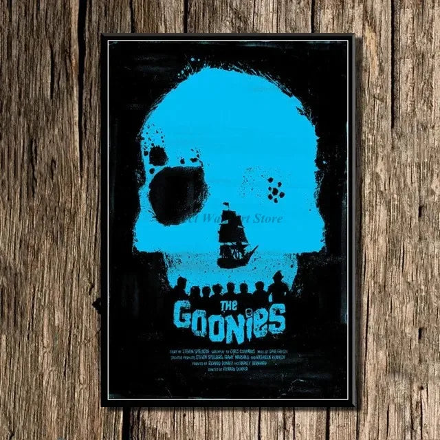 Classic The Goonies Moives Posters Wall Art Canvas Painting And Print Films HD Picture for Living Room Home Decor Frameless Gift