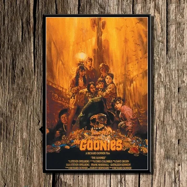 Classic The Goonies Moives Posters Wall Art Canvas Painting And Print Films HD Picture for Living Room Home Decor Frameless Gift