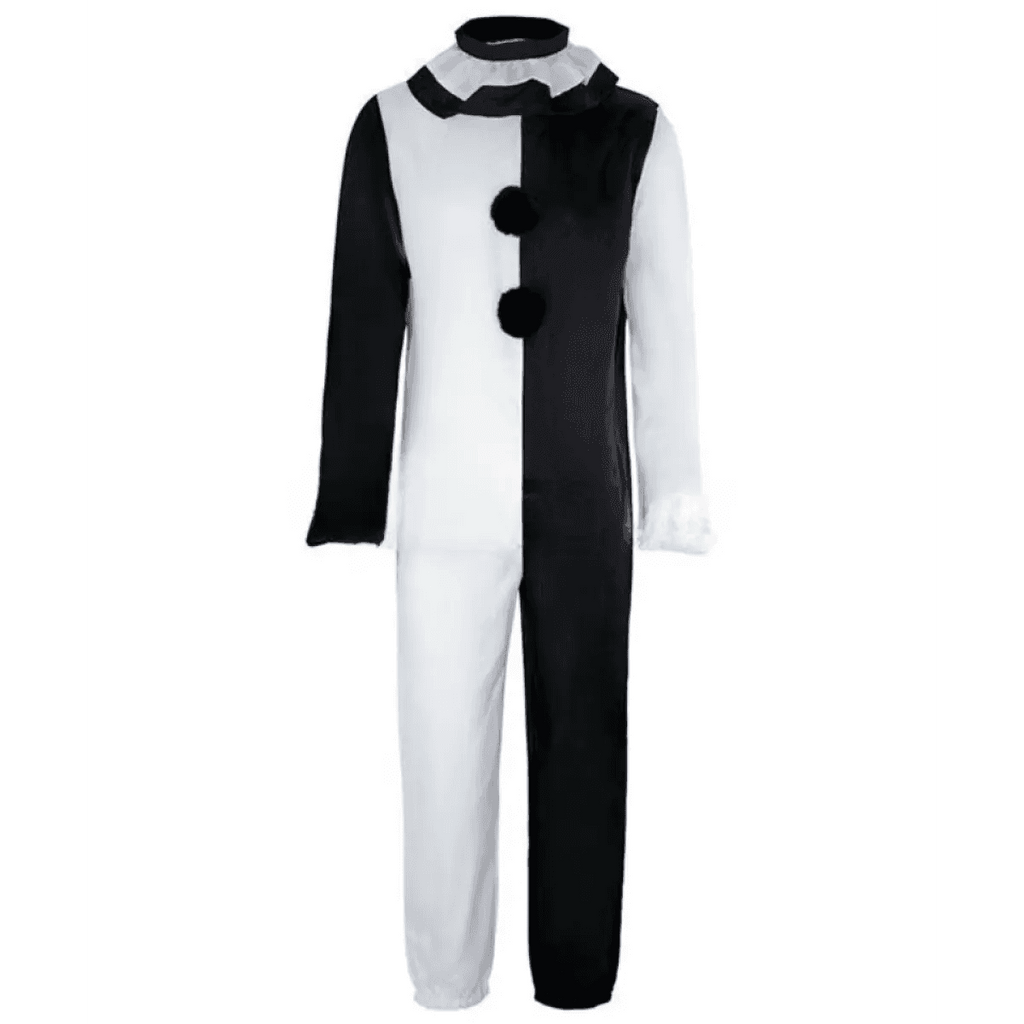 Terrifier 2 Art The Clown Cosplay Costume – Jumpsuit & Mask Halloween Set - Costume Only / S