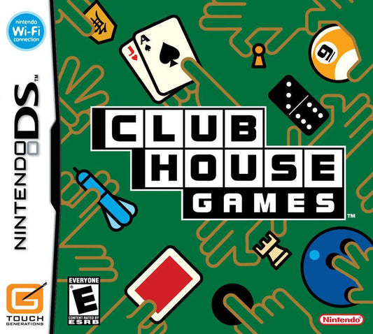 Clubhouse Games (Nintendo DS) - Game Manual Only