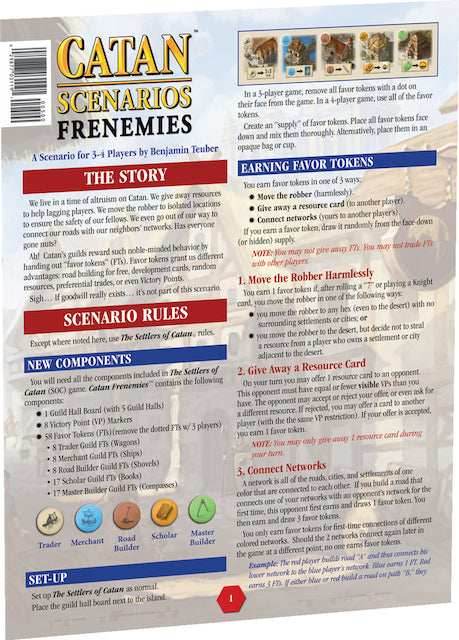 Catan: Scenario - Frenemies of Catan - 