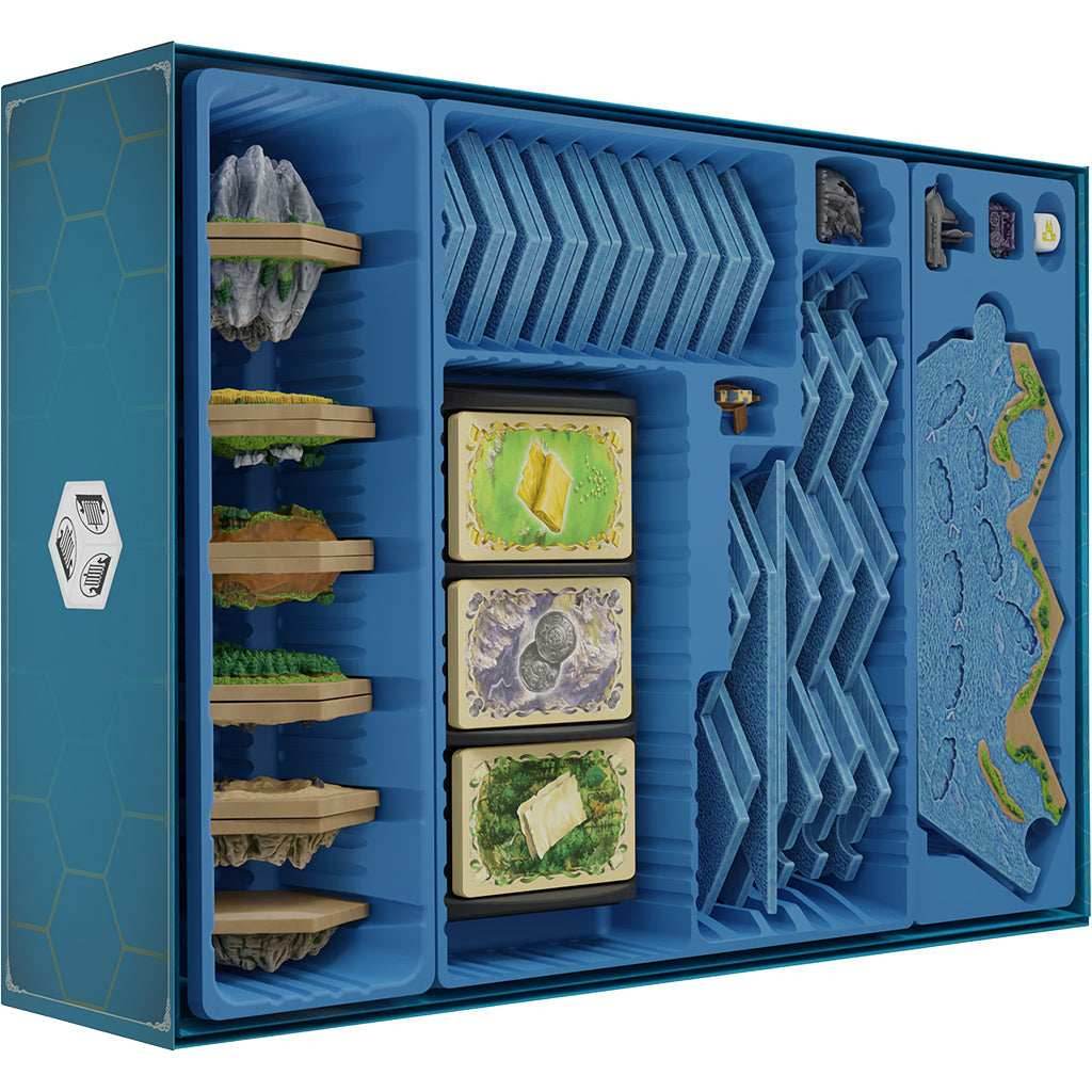 Catan: 3D Seafarers + Cities & Knights Expansion - 