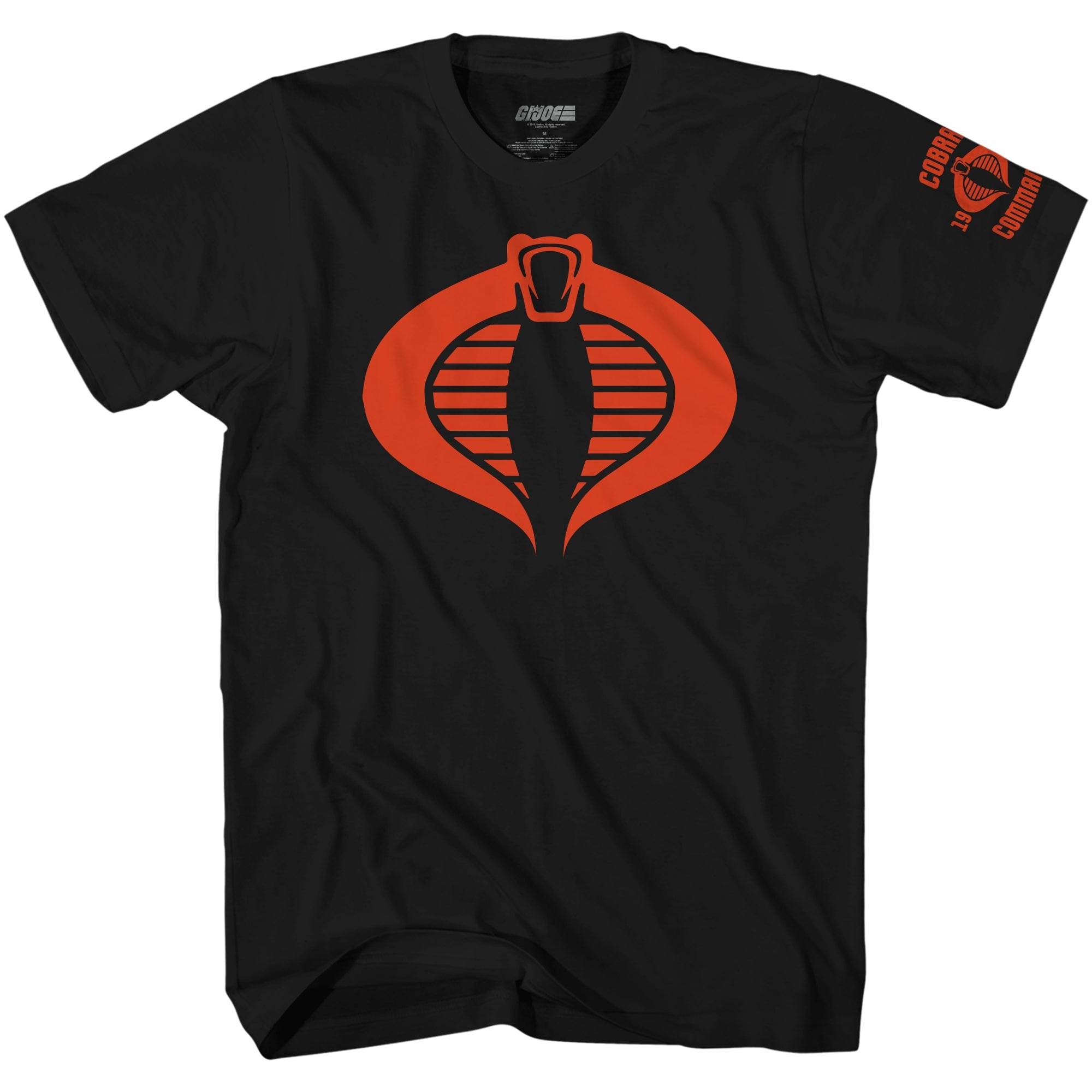 G.I Joe Cobra Army Logo 1982 Adult T Shirt - S