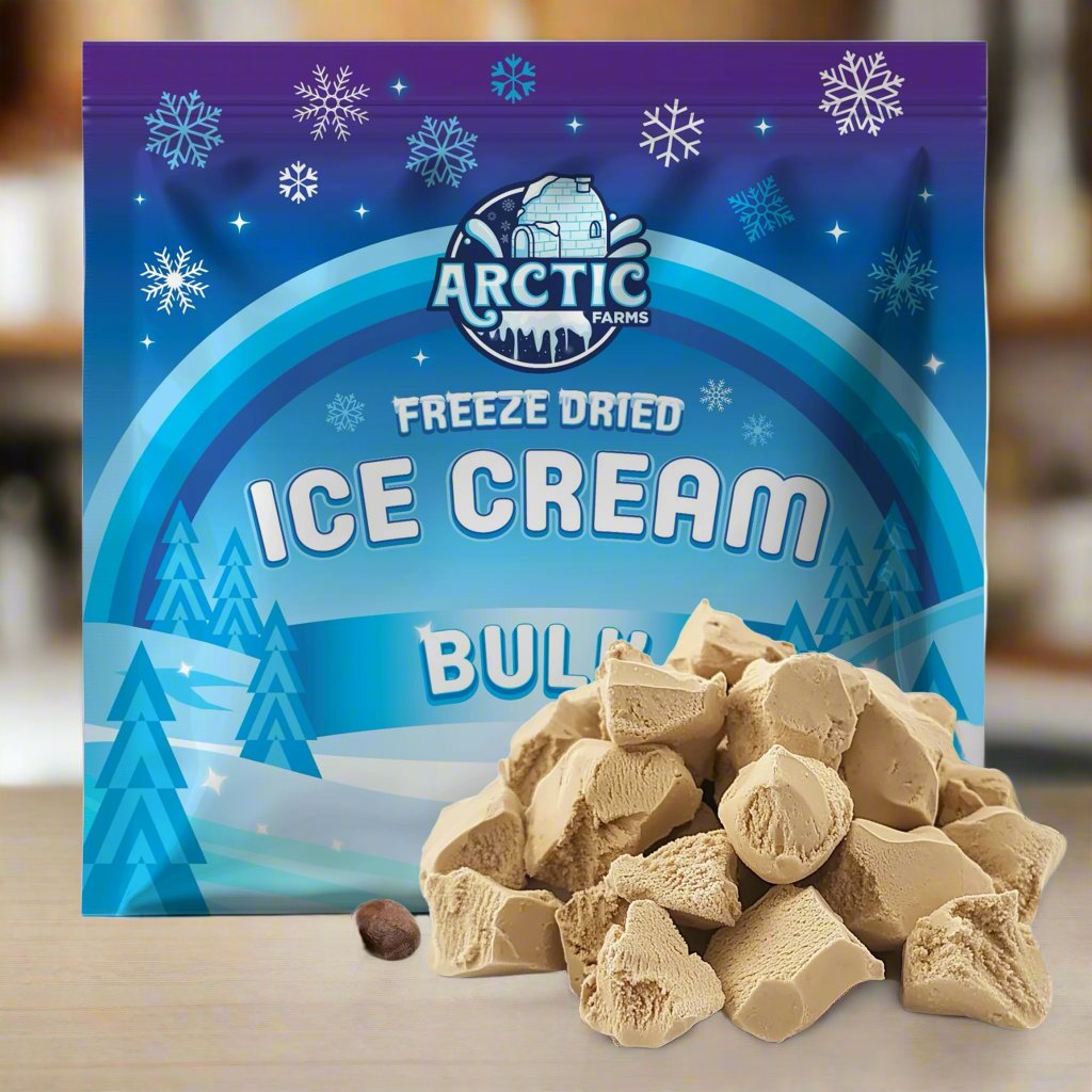 Freeze Dried Ice Cream That Does Not Melt (Bits) Cappuccino
