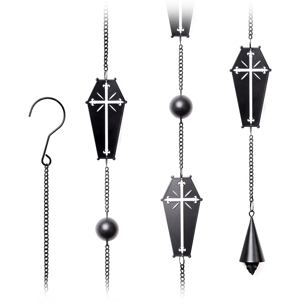 Coffin & Cross Hanging Decoration