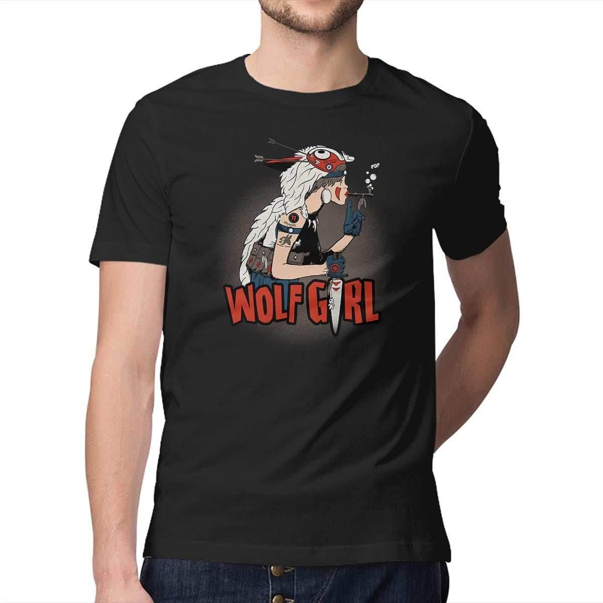 Wolf Girl - Mens / Black / S