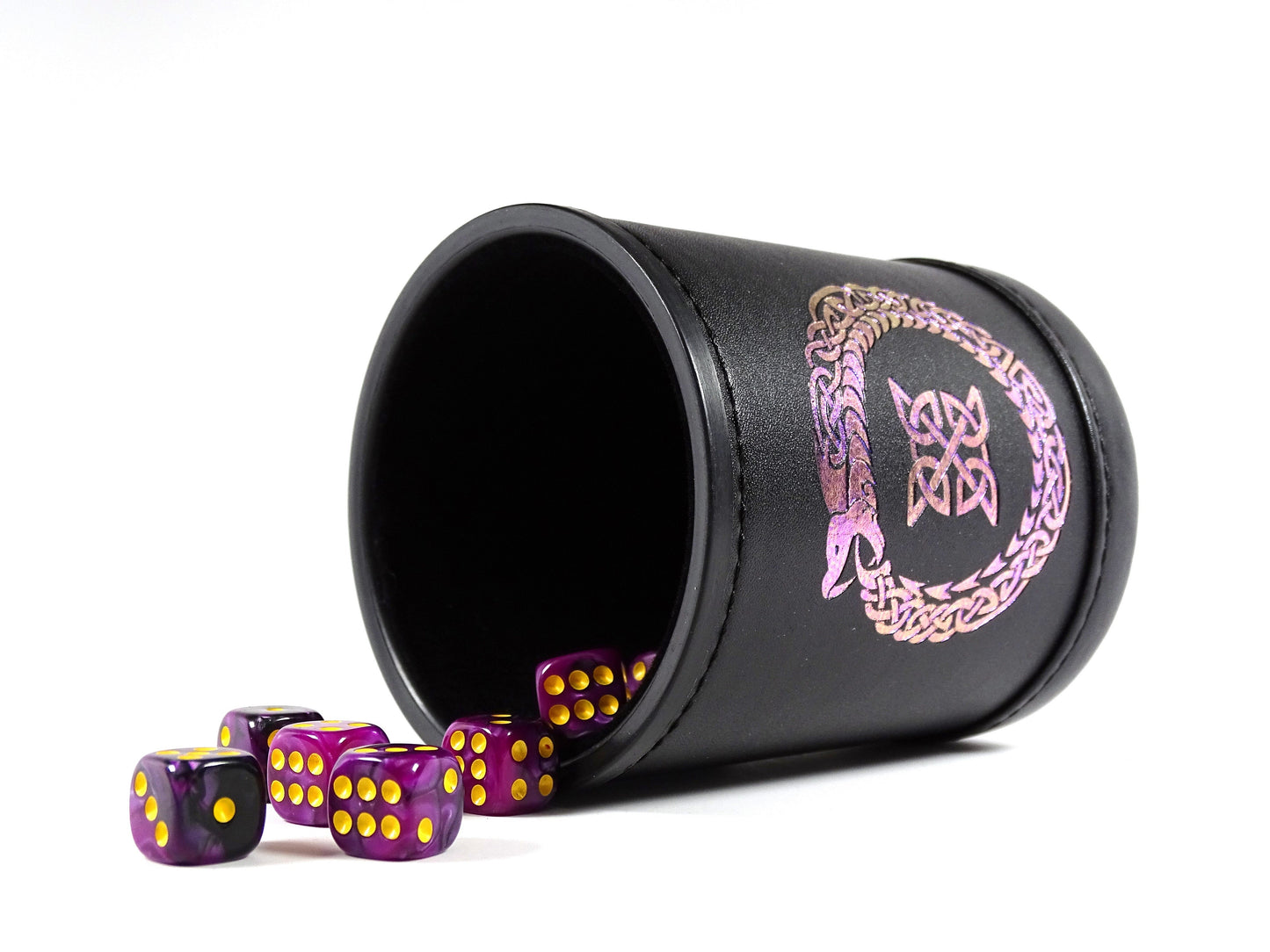 Color Shift Dice Cup - Ouroboros