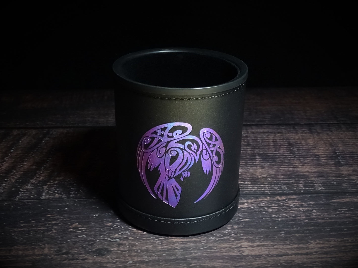 Color Shift Dice Cup - Raven