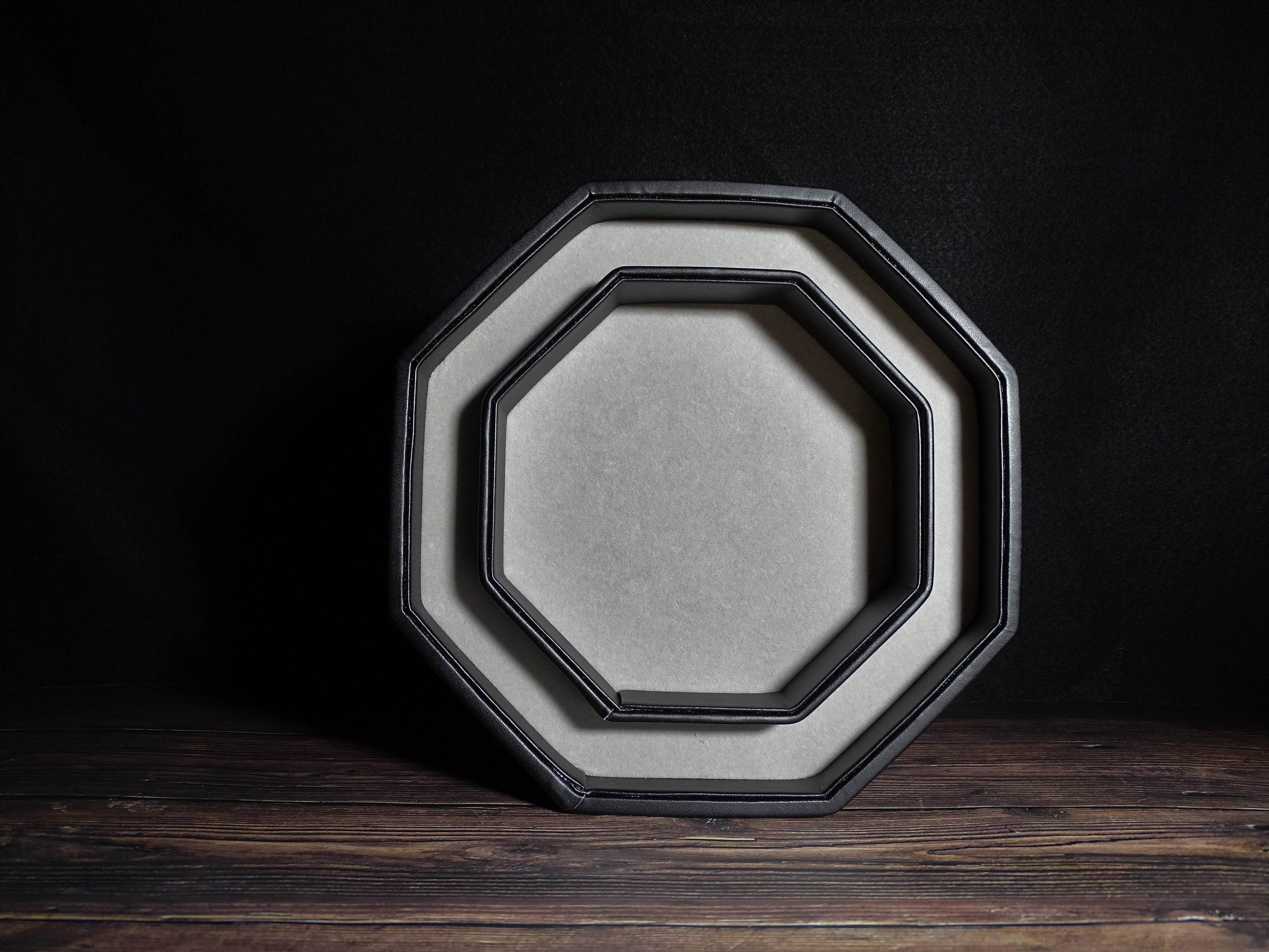 Color Shift Dice Tray Base - Grey Design - 