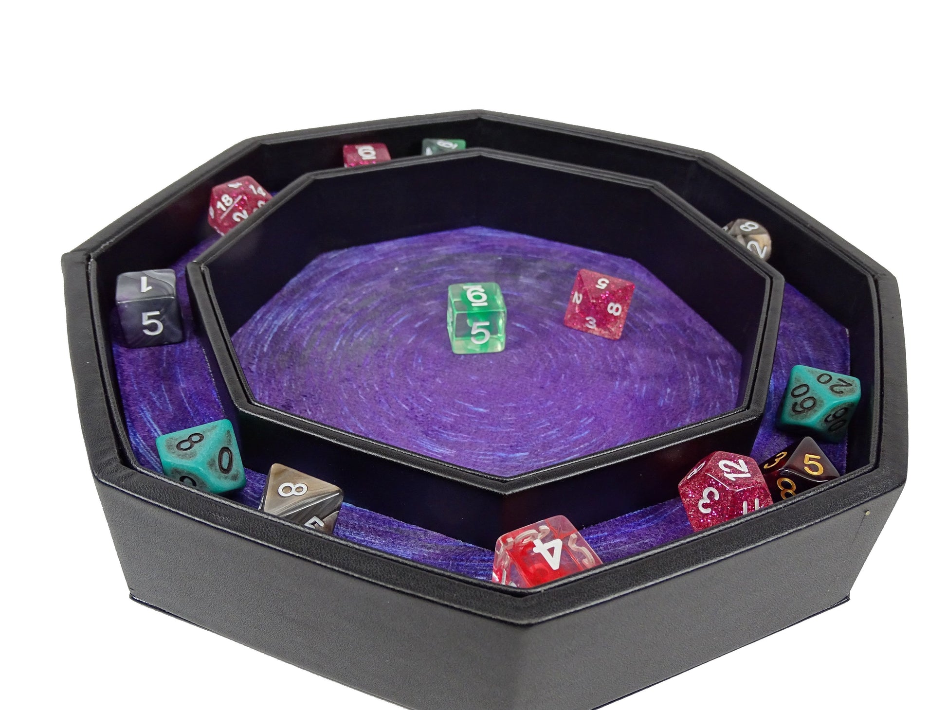 Color Shift Dice Tray Base - Starfield Design