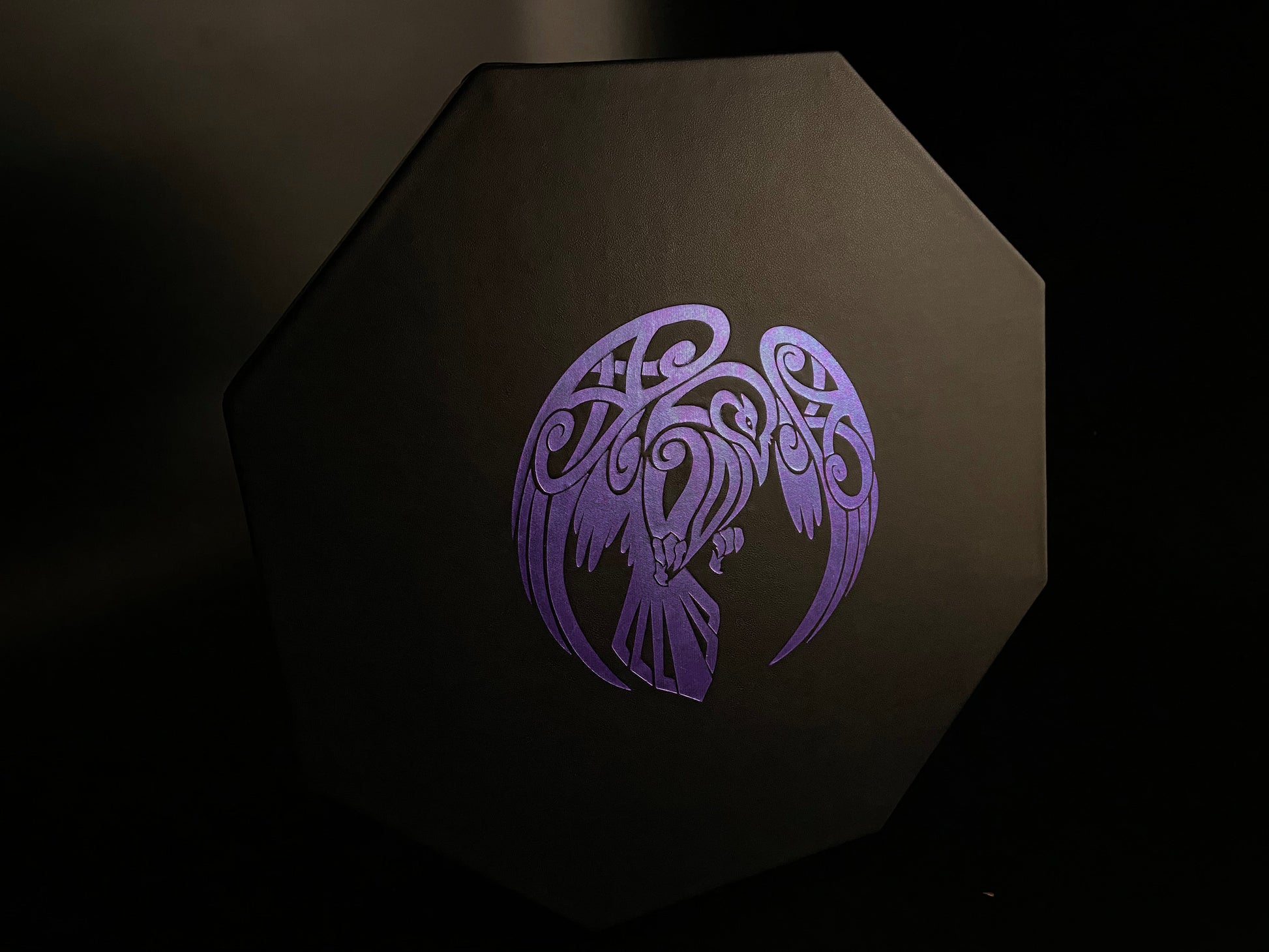 Color Shift Dice Tray Lid - Raven Design