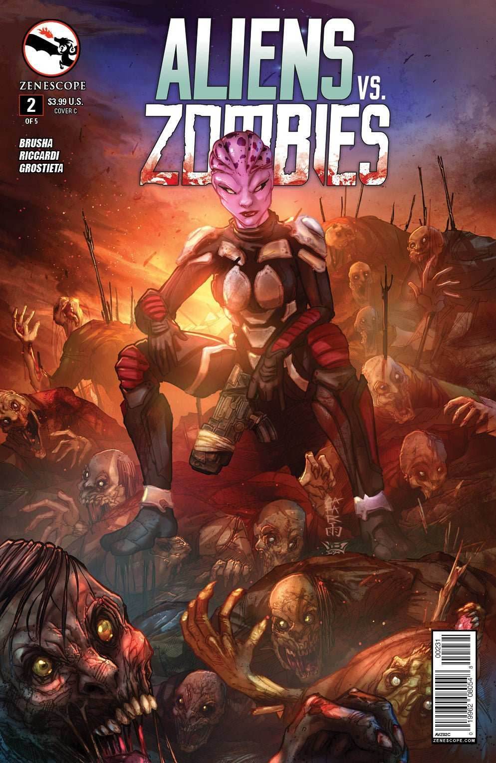 Aliens vs. Zombies #2 - C