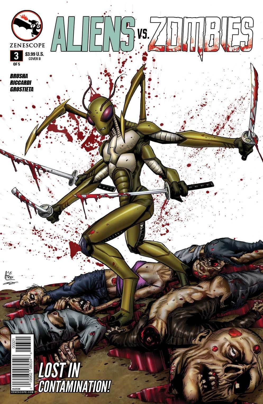 Aliens vs. Zombies #3 - B