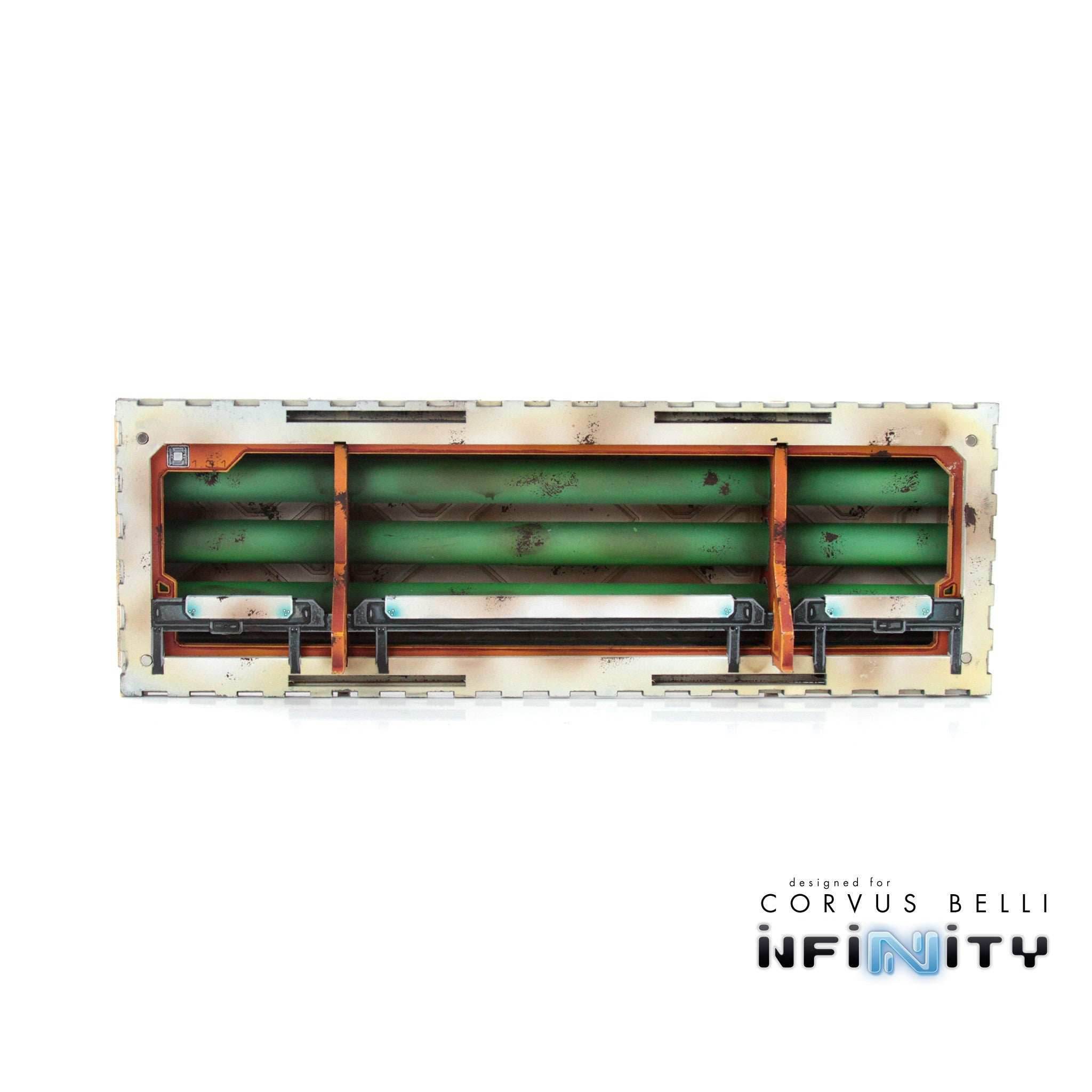 Cosmica Oxygen Storage Facade - Pipes