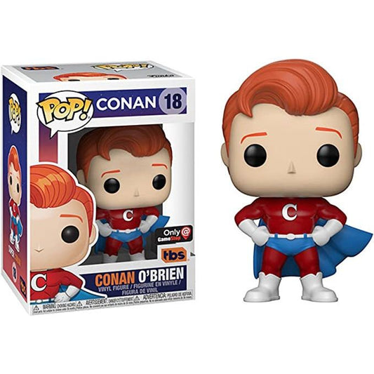 Conan O'Brien Superhero Exclusive Pop! Vinyl Figure #18