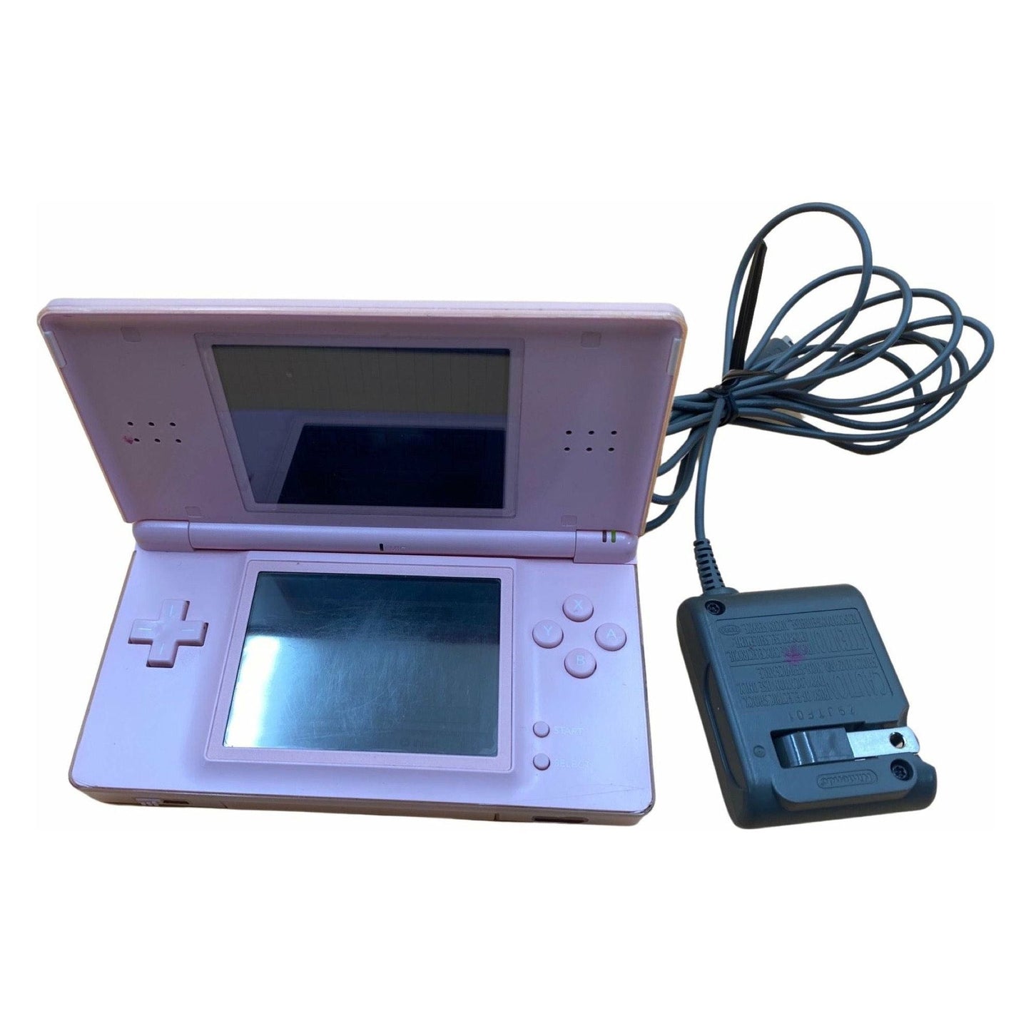 Coral Pink Nintendo DS Lite (With Pokemon Pearl)