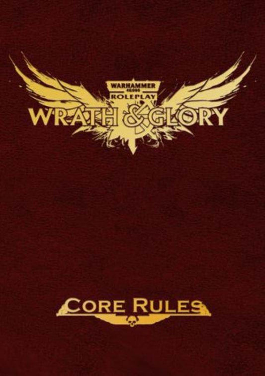 Warhammer 40K: Wrath & Glory RPG - Red Leatherette - 