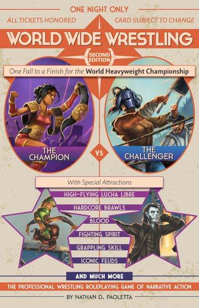 World Wide Wrestling Roleplaying Game 2nd edition - 