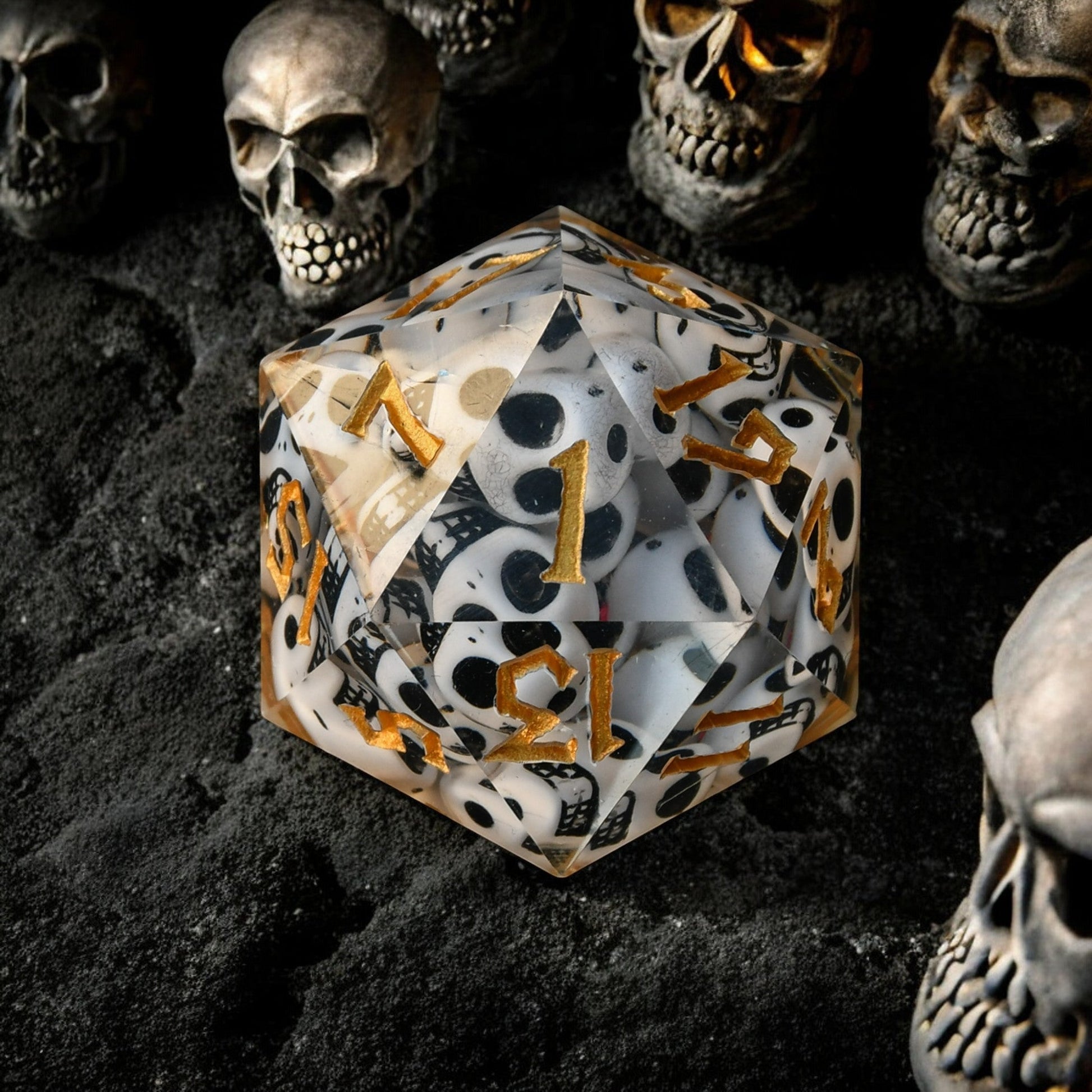 Corpse Gold Resin 30mm D20