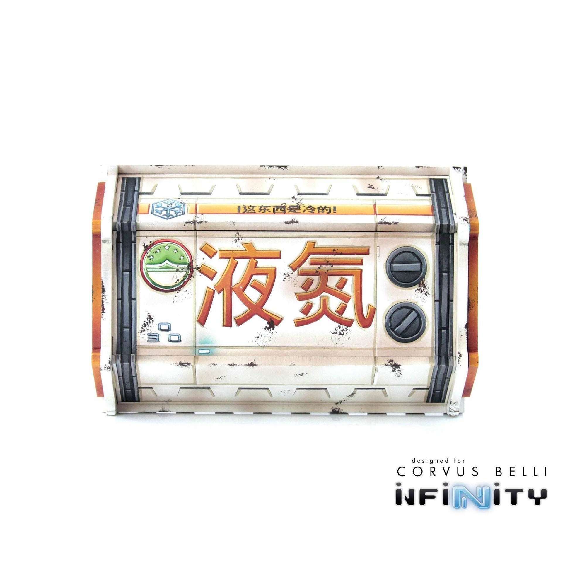 Cosmica Coolant Building - With Pipes