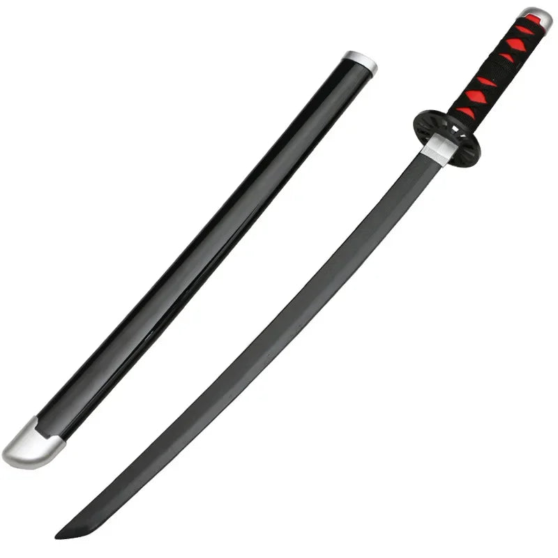 Cosplay  Kamado Tanjirou 30inch Katana Sword Role Play Agatsuma Zenitsu  Bamboo Weapon Model 75cm